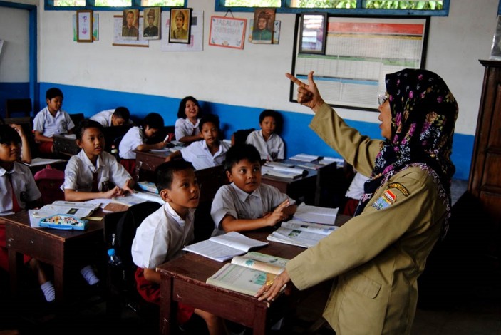 Guru Honorer K2 di Garut Mogok Mengajar Tolak Syarat CPNS