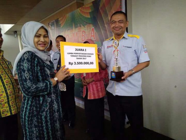 BRK Raih Juara I Lomba Perpustakaan Khusus Tingkat Provinsi Riau