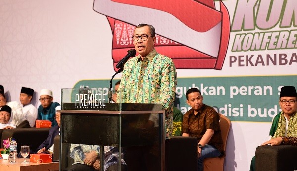 Riau Selalu Dilanda Karhutla, Gubernur Minta Bantu GP Ansor