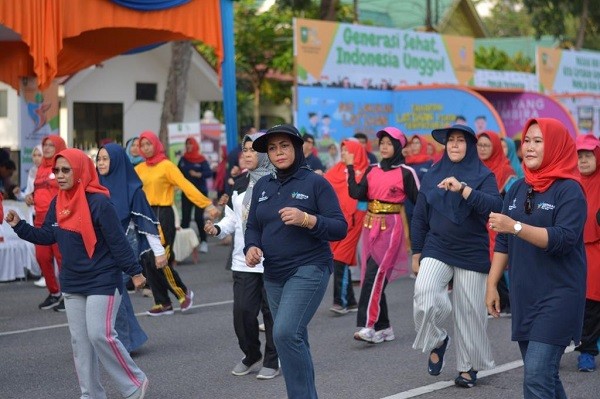 Puncak Peringatan HKN ke-55 Provinsi Riau Berlangsung Meriah