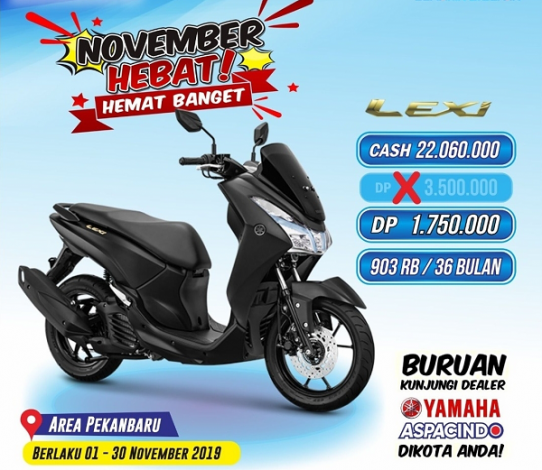 Beli Motor Yamaha di Bulan November Lebih Hemat