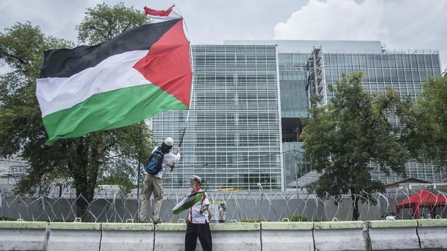 AS Peringatkan Warga atas Aksi Bela Palestina di Indonesia