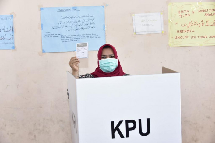 Partisipasi Pemilih di Pilkada Pelalawan Tertinggi di Riau