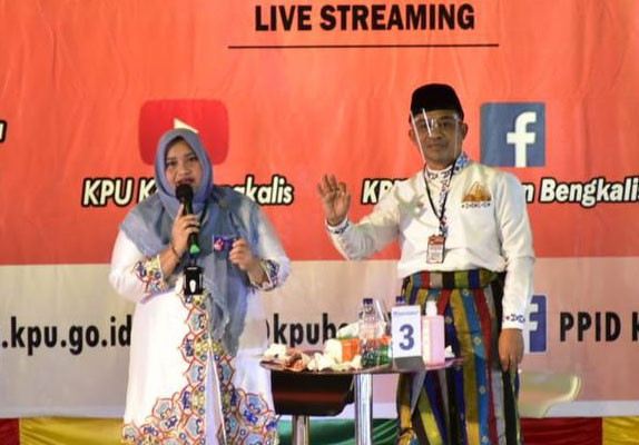 KPU Tetapkan Kasmarni-Bagus Santoso Pemenang Pilkada Bengkalis