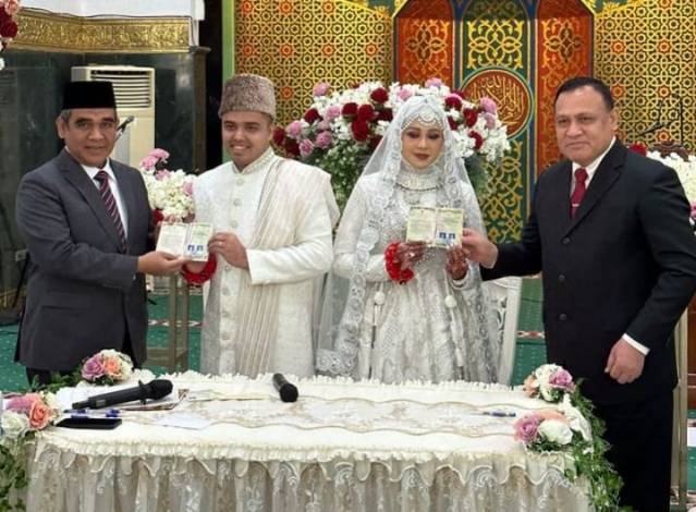 Ketua KPK Firli Bahuri Jadi Saksi Nikah Ketua Gerindra Riau