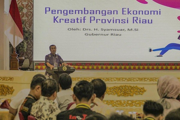 Gubri: Produk UMKM dan Ekonomi Kreatif di Riau Harus Bisa Tembus Internasional