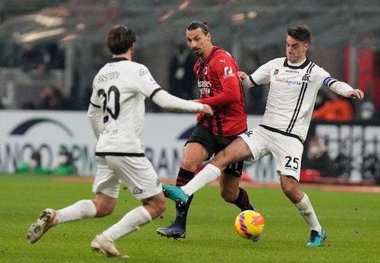 AC Milan Dipermalukan Spezia 1-2