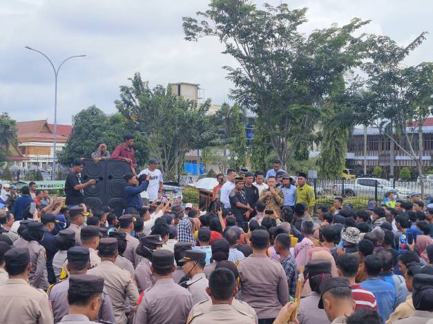 Ada Perorangan Kuasai Lahan 781,44 Ha di Riau, Ratusan Warga Unjuk Rasa Minta Gubernur Turun Tangan