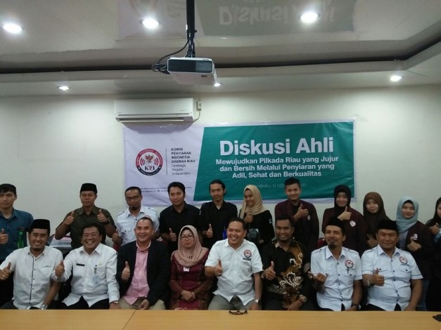 KPID Riau Bentuk Pokja Pengawasan Siaran Pilkada 2018