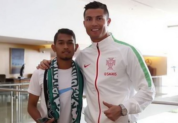 Martunis Anak Angkat Cristiano Ronaldo Ikut Seleksi Calon Bintara Polisi di Aceh