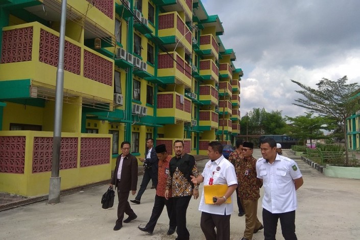 Tinjau Asrama Haji, DPR Optimis Embarkasi Antara Riau Segera Terwujud