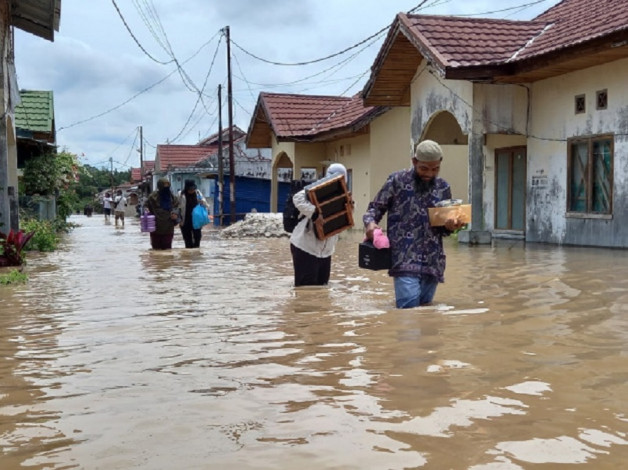 Intensitas Hujan Tinggi, BPBD Riau Imbau Warga di DAS Waspada Banjir