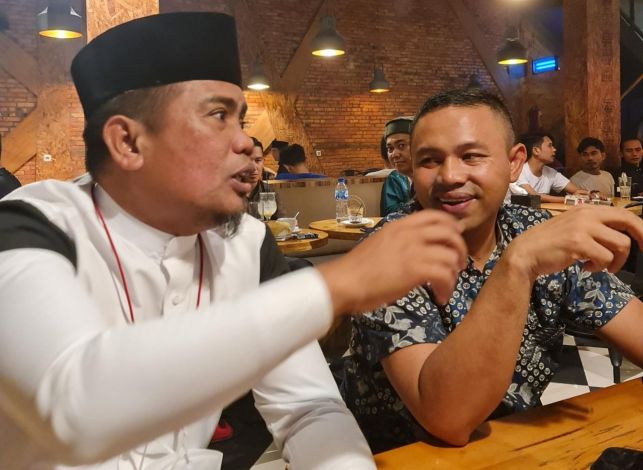 Dua Ketua Partai di Riau Ini Semakin Akrab, Apa yang Mereka Bahas?