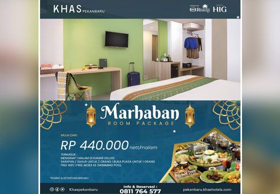 Hotel Khas Pekanbaru Hadirkan Paket Menginap Lengkap Berbuka Sahur, Harga Cuma Sebegini