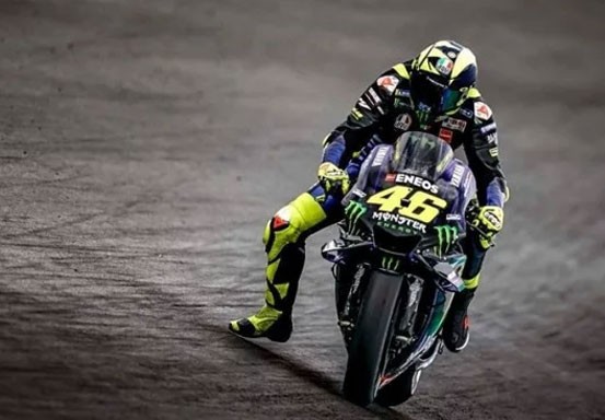 Rossi Dibikin Pusing Insiden Rantai Putus di MotoGP Prancis