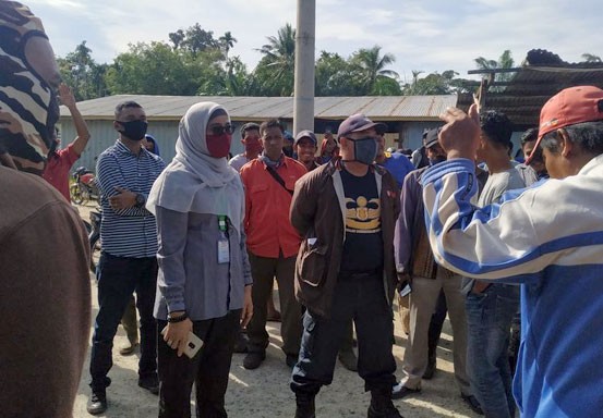 Perusahaan PT MAS Ogah Bayar THR, Pekerja Mogok dan Blokir Jalan