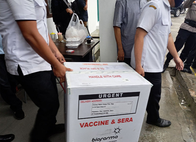 Rencanakan Vaksinasi Massal, Pemko Pekanbaru Punya Stok 40.000 Dosis