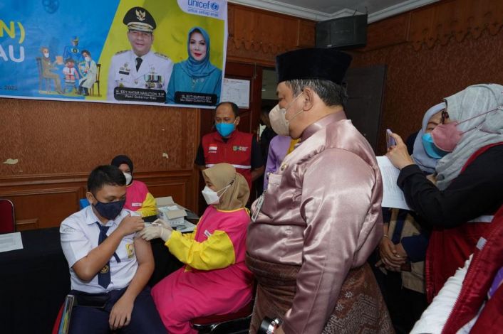 Sekda: Target 1,9 Juta Anak di Riau Terima Imunisasi Dasar Lengkap