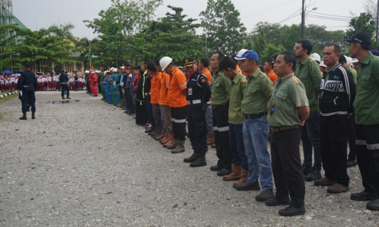 Ratusan Karyawan RAPP Ikuti Upacara Bendera HUT ke-73 RI
