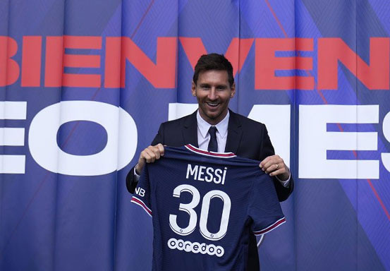 Alasan Lionel Messi Pilih No.30 di PSG Ternyata Punya Makna yang Dalam