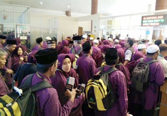 155 Jemaah Haji Khusus Muhibbah Tiba di Indonesia dengan Selamat
