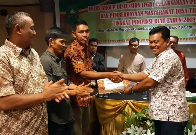 Tiga Desa di Meranti Raih Penghargaan Desa Terbaik Tingkat Provinsi Riau 2018