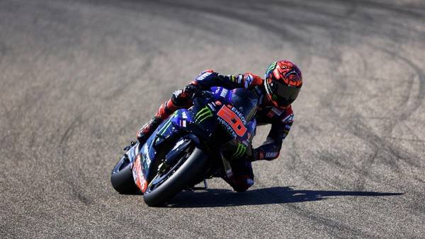 Crash dengan Marquez, Quartararo Babak Belur di MotoGP Aragon 2022
