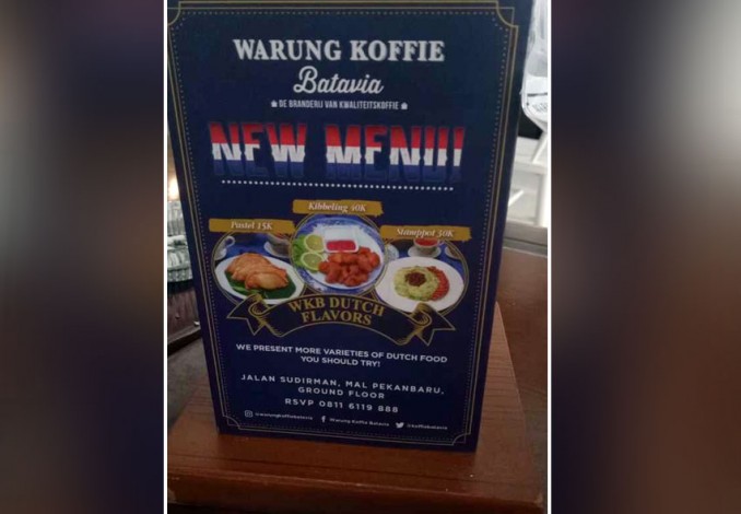 Warung Koffie Batavia Hadirkan 3 Menu Makanan Bercitarasa Belanda
