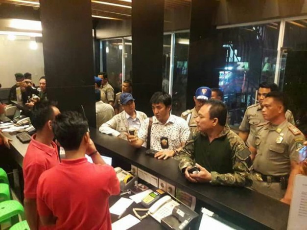 Satpol PP Bengkalis Razia Sejumlah Tempat Hiburan dan Hotel di Duri