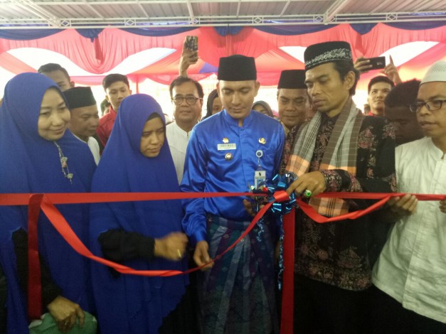 UAS Resmikan Cabang Ketiga Muslim Madani Mart Pekanbaru