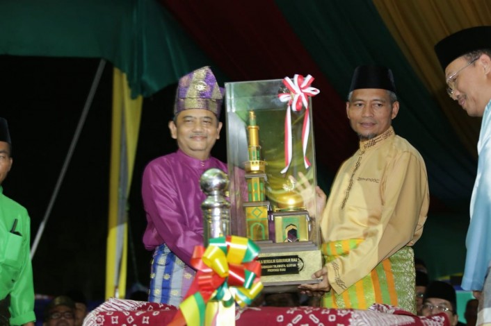 Resmi Ditutup, Pekanbaru Juara MTQ Riau 2018