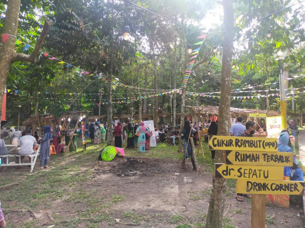 Pekan Rantau Melayu Ramai Dikunjungi Masyarakat