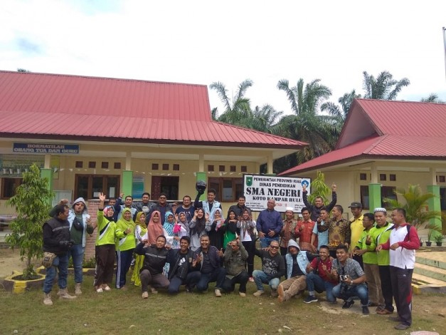 Jauh-jauh Naik Motor, Kadisdik Riau Kaget Lihat SMAN 2 Koto Kampar Hulu