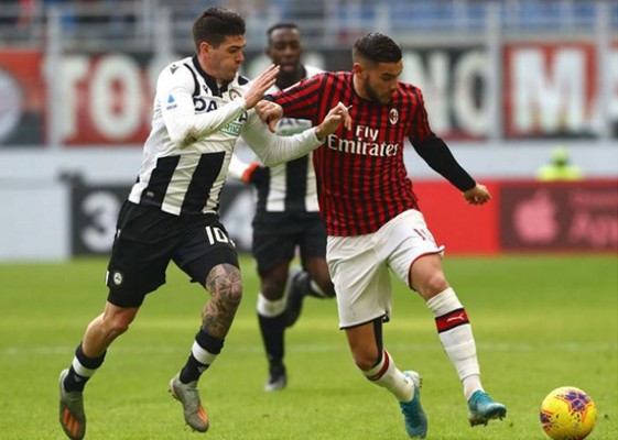 Milan Vs Udinese: Dramatis! Gol Menit Akhir Rebic Menangkan Rossoneri