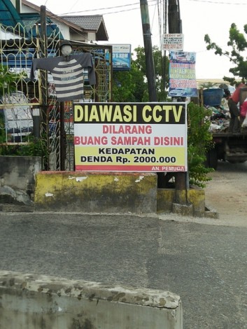 Warga Buang Sampah Sembarangan, Kini Kampung Melayu Dipasang CCTV