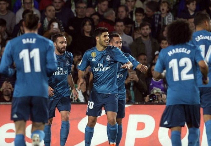 Drama 8 Gol Warnai Kemenangan Real Madrid atas Real Betis