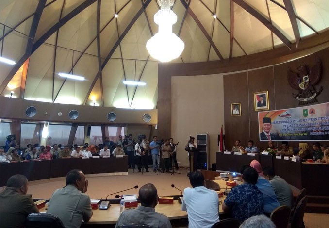 Riau Siaga Karhutla 2019, Gubri: Udara di Dumai Agak Gawat