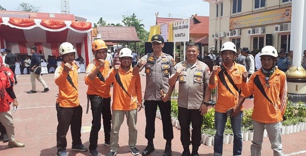 Kunker ke Dumai, Kapolda Riau Resmikan Posko Relawan Karhutla