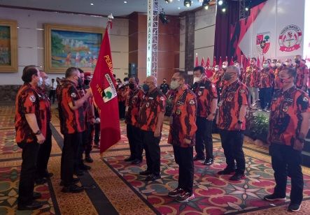 Anto Rachman Kembali Jadi Ketua MPW Pemuda Pancasila Riau Masa Bakti 2022-2027