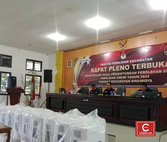 Seluruh Kecamatan di Pekanbaru Sudah Mulai Pleno Rekapitulasi Pemilu