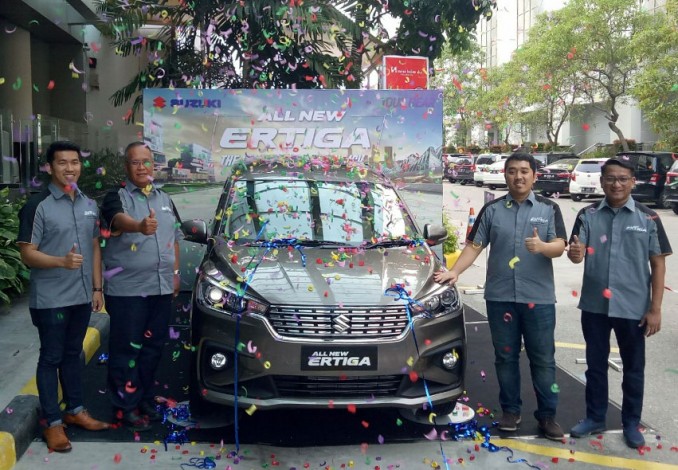 Hadir dengan Warna Terbaru, Ini Dia Harga Suzuki All New Ertiga di Riau