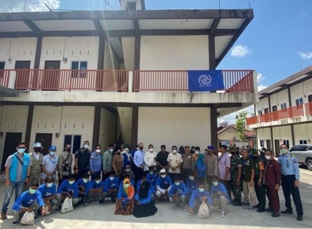Kemenkumham Riau Awasi Pemindahan Pengungsi Rohingya