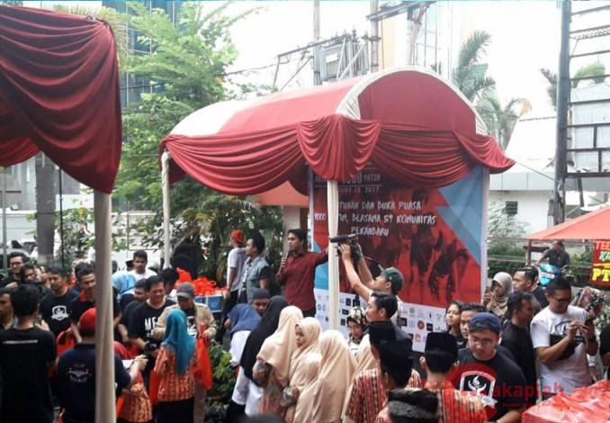Gerakan Riau Berbagi Kumpulkan Rp 102 Juta Dana untuk Seribu Yatim