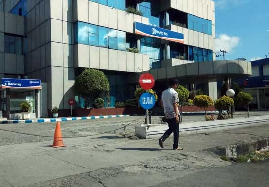 Karyawan Positif Covid-19, BRI KC Pekanbaru Sudirman Tutup