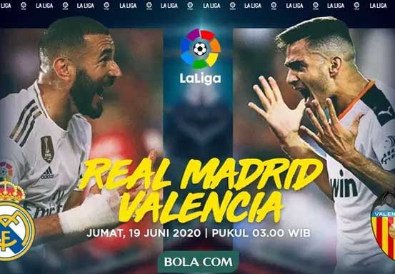 Tanpa Gareth Bale, Real Madrid Libas Valencia 3-0