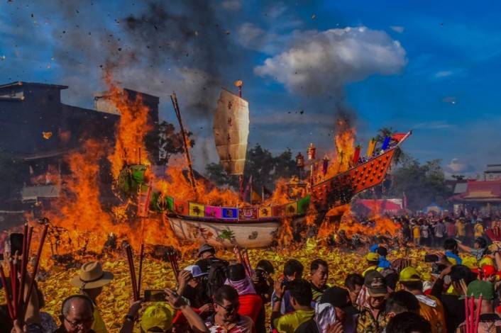 3 Tahun Tertunda, Festival Bakar Tongkang Diprediksi Bakal Diramaikan Wisman
