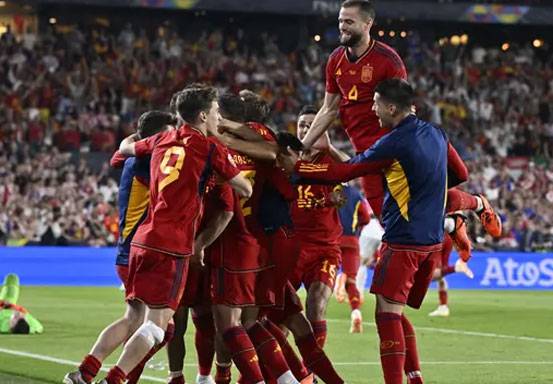 Final UEFA Nations League 2023: Bungkam Kroasia Lewat Adu Penalti, Spanyol Raih Trofi Juara