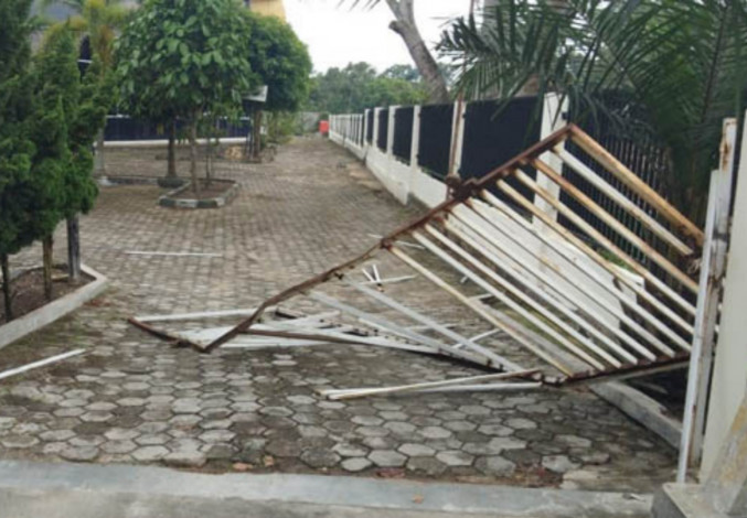 Kantor PWI Riau Diserang OTK, Securiti Dianiaya