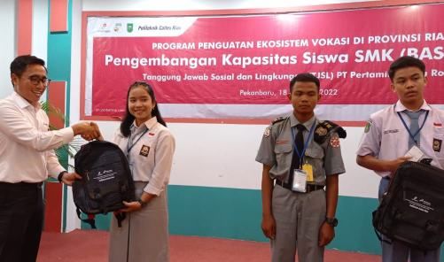 Perkuat Vokasi di Riau, PHR Luncurkan Program Pengembangan Kapasitas Siswa SMK