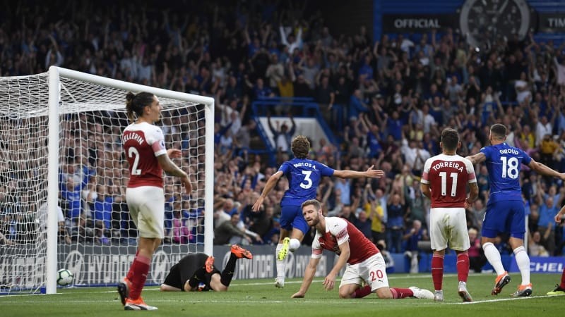 Drama Lima Gol Warnai Kemenangan Chelsea atas Arsenal